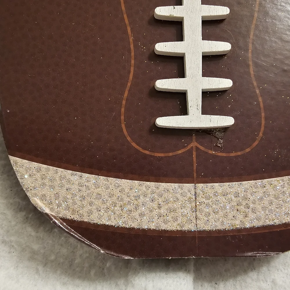 Country Silk Football Pumpkin Shaped Decor